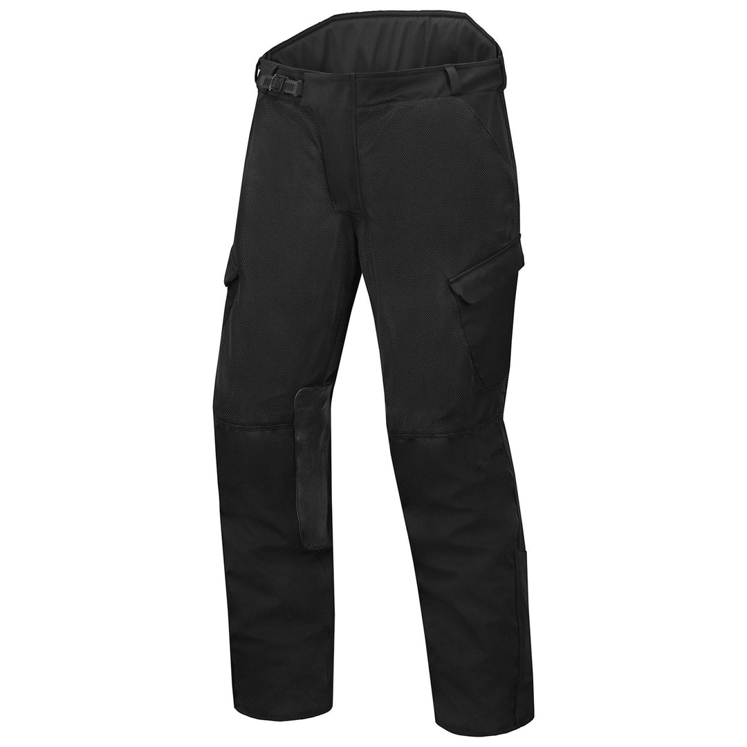 Noru Hakken Adventure Mesh Pants Black - Front View