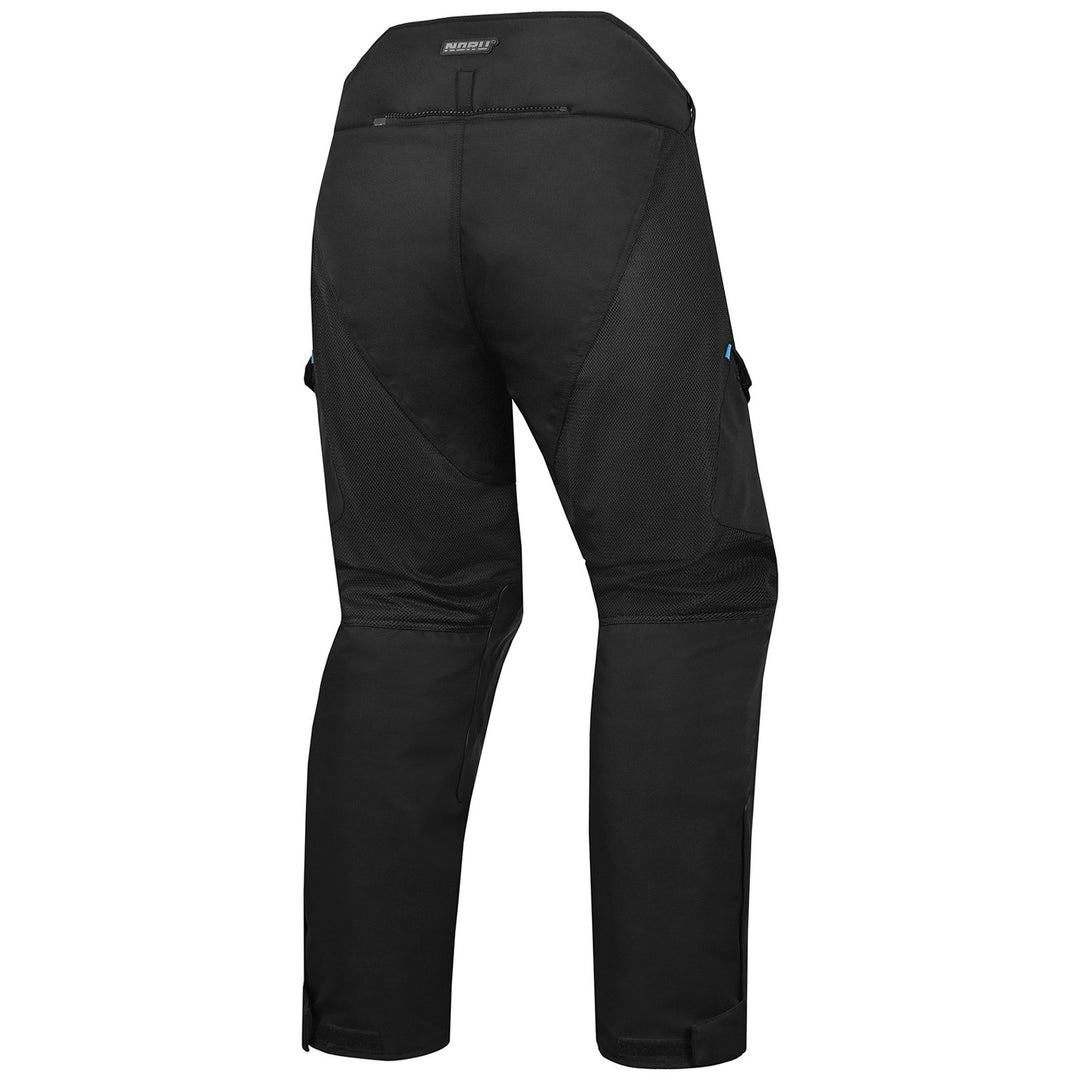 Noru Hakken Adventure Mesh Pants Black - Rear View