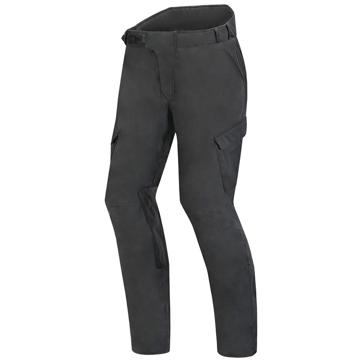Noru Hakken Adventure Waterproof Pants Black - Front View