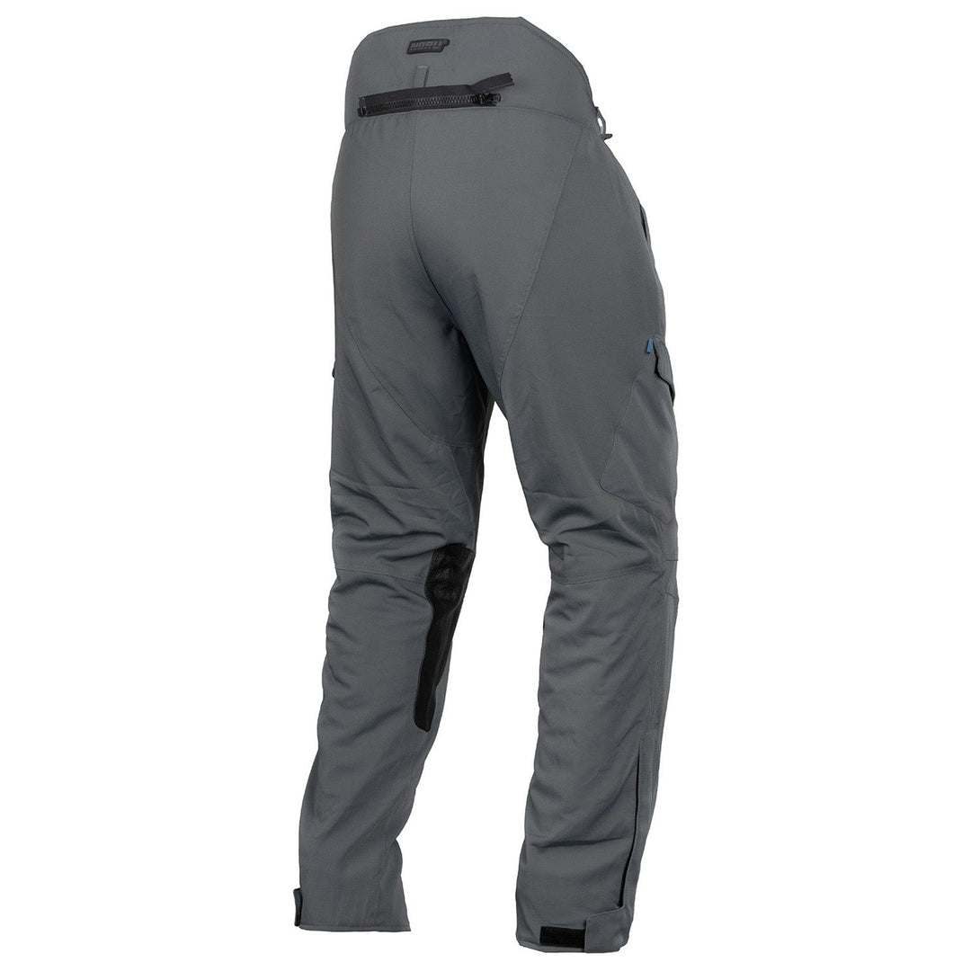 Noru Hakken Adventure Waterproof Pants Grey - Rear View