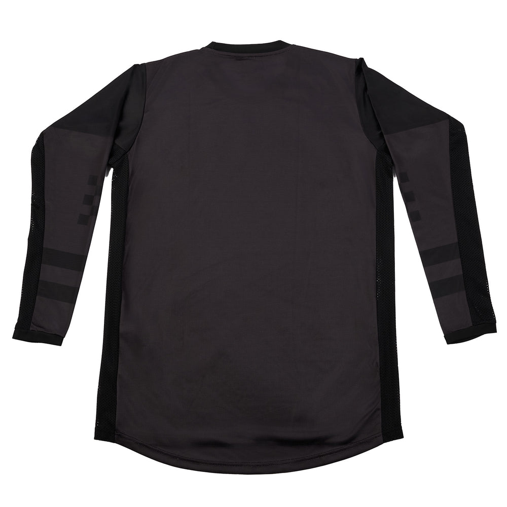 Noru Off-Road JMX Vented Jersey Black/Grey - Rear View