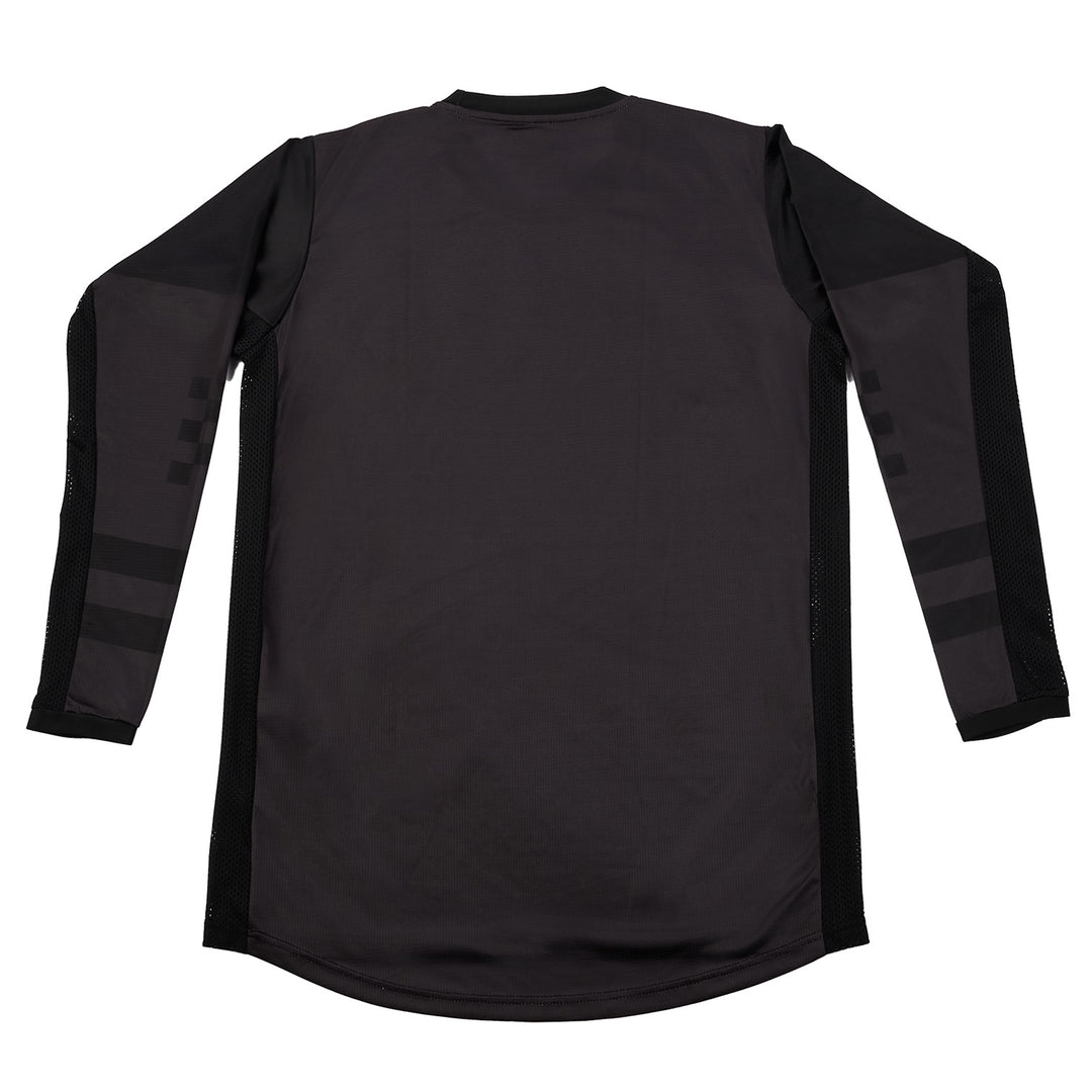 Noru Off-Road JMX Vented Jersey Black/Grey - Rear View