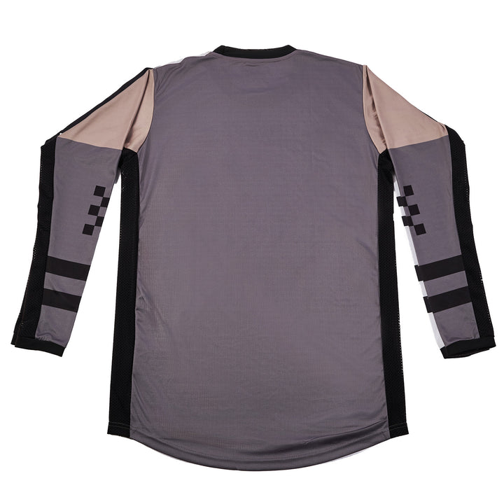 Noru Off-Road JMX Vented Jersey Sand/Grey - Rear View