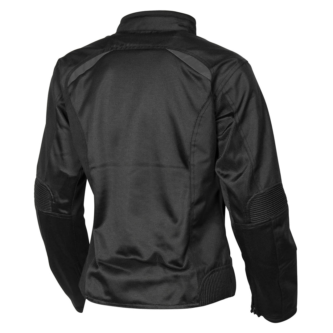 Noru Women's Josei Mesh Jacket Black - Rear View