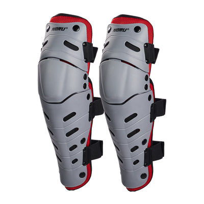 Noru Mamoru Pivoting Knee/Shin Guards - Front Side View of Pair