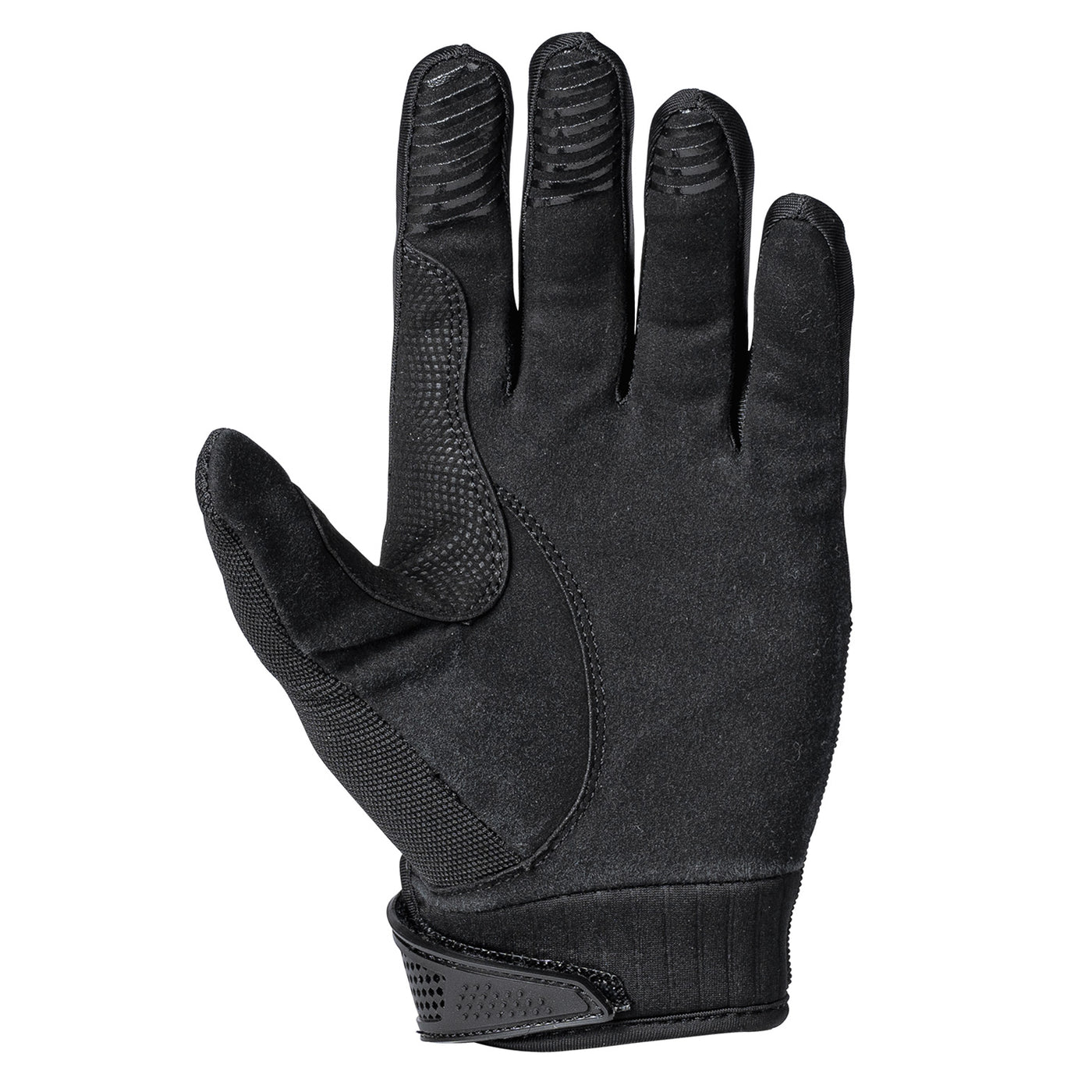 Noru Sugo Knuckle Armor Gloves Black - Palm View