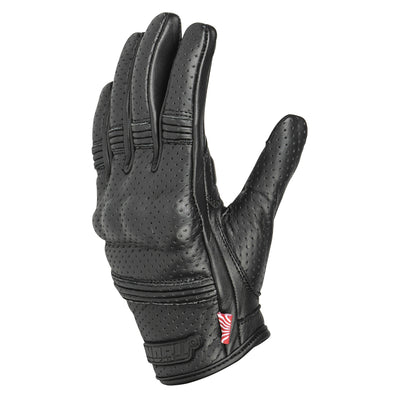 Noru Women's Doro Gloves Black - Back of Hand Side View