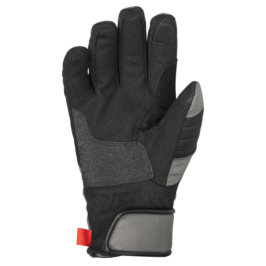 Noru Women's Kiji Waterproof Gloves Gun/Black - Palm View