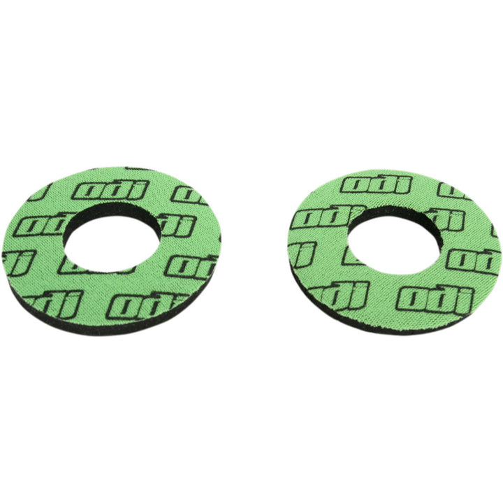 ODI Grip Donuts Green - Flat View