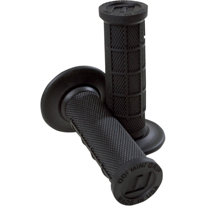 ODI Mini MX Grips Black - Front View