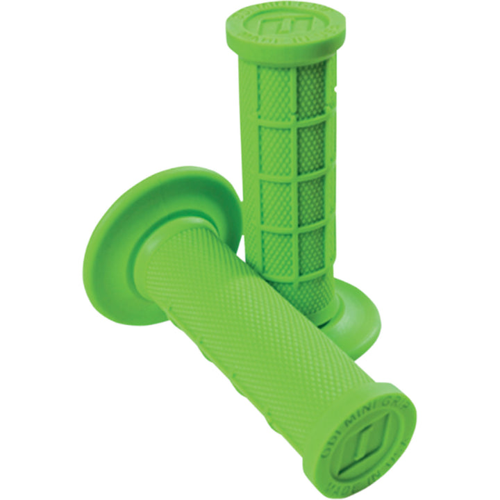 ODI Mini MX Grips Green - Front View