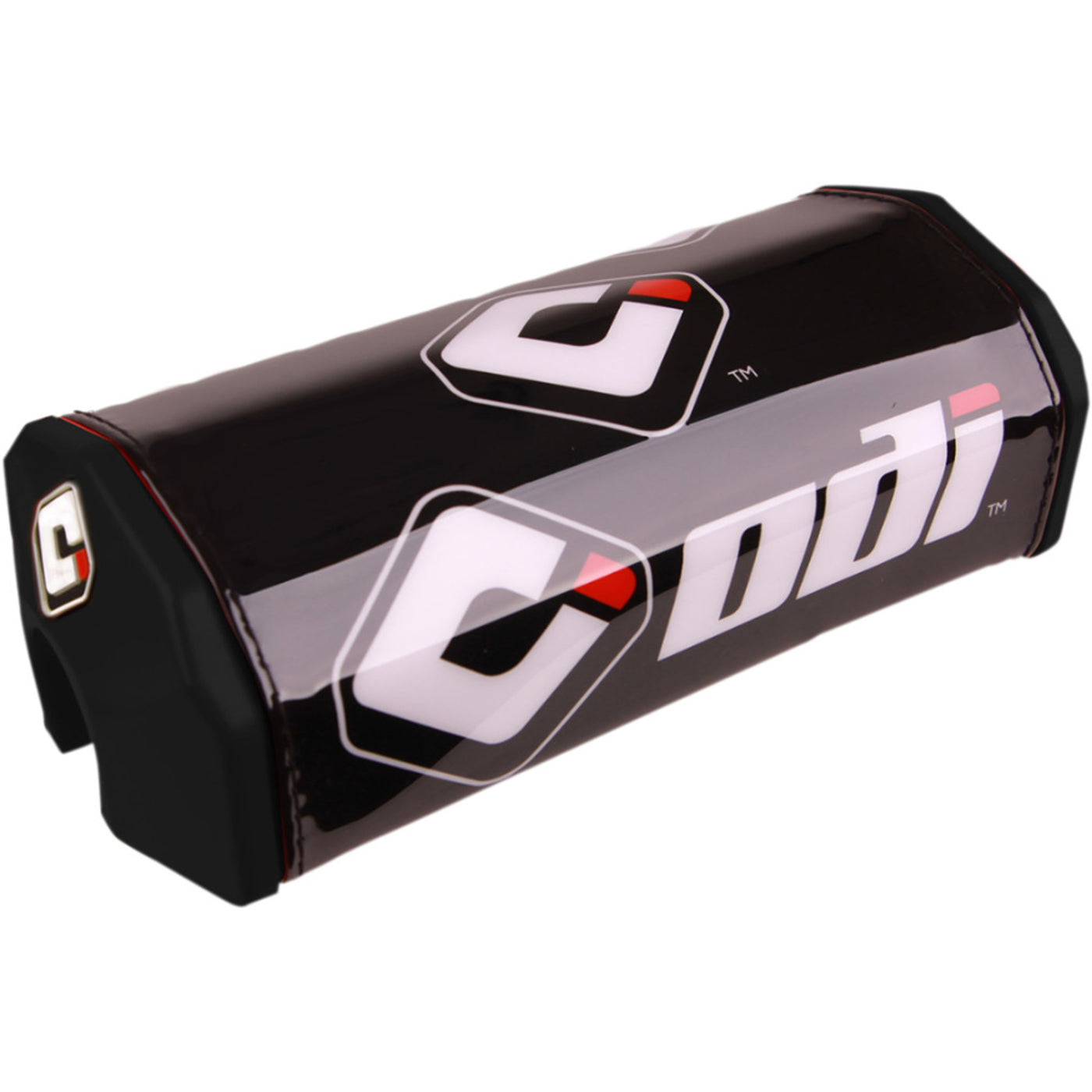 ODI Oversized Handlebar Pads Black - Angled Front View