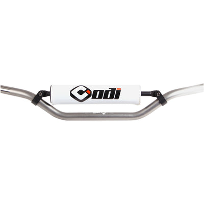 ODI Podium 7/8" Handlebar - KTM 65SX Silver - Close-Up Front View