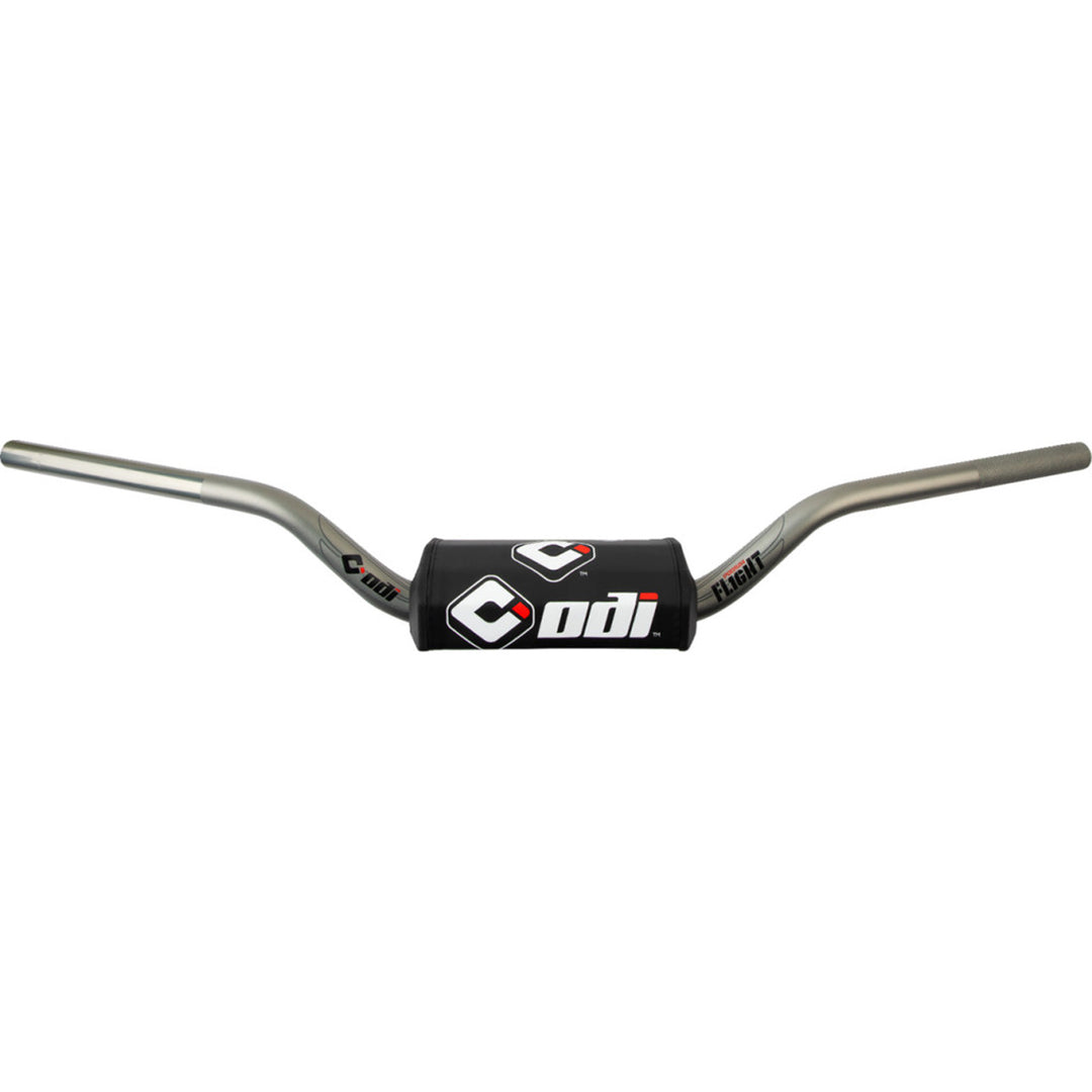 ODI Podium Flight Handlebars - CR High Graphite - Front View