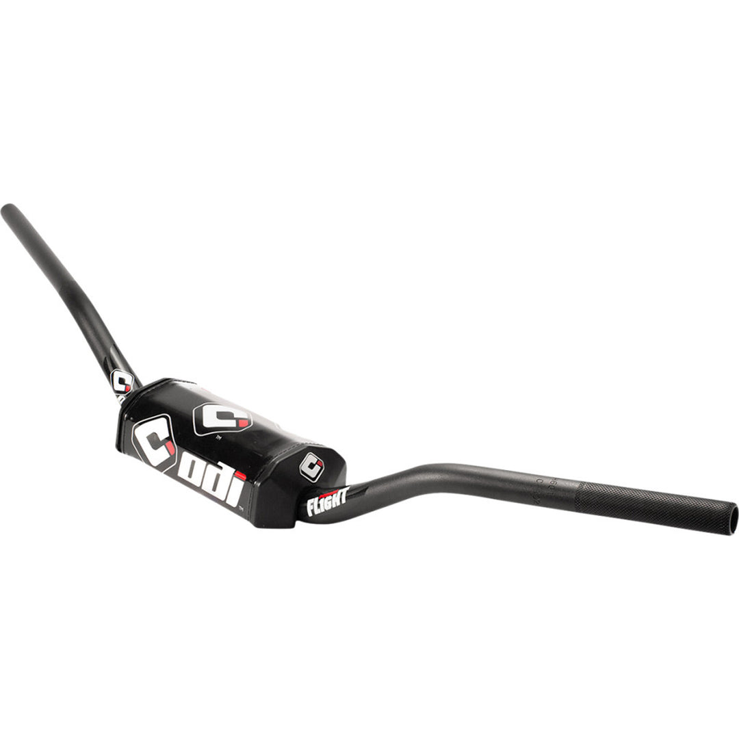 ODI Podium Flight Handlebars - OE YZ Black - Angled Front View
