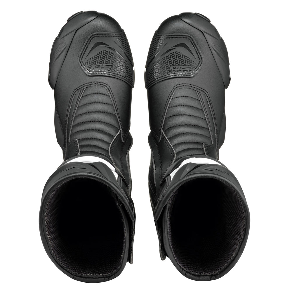 Sidi Performer Boots Black/Black - Top Down View of Pair