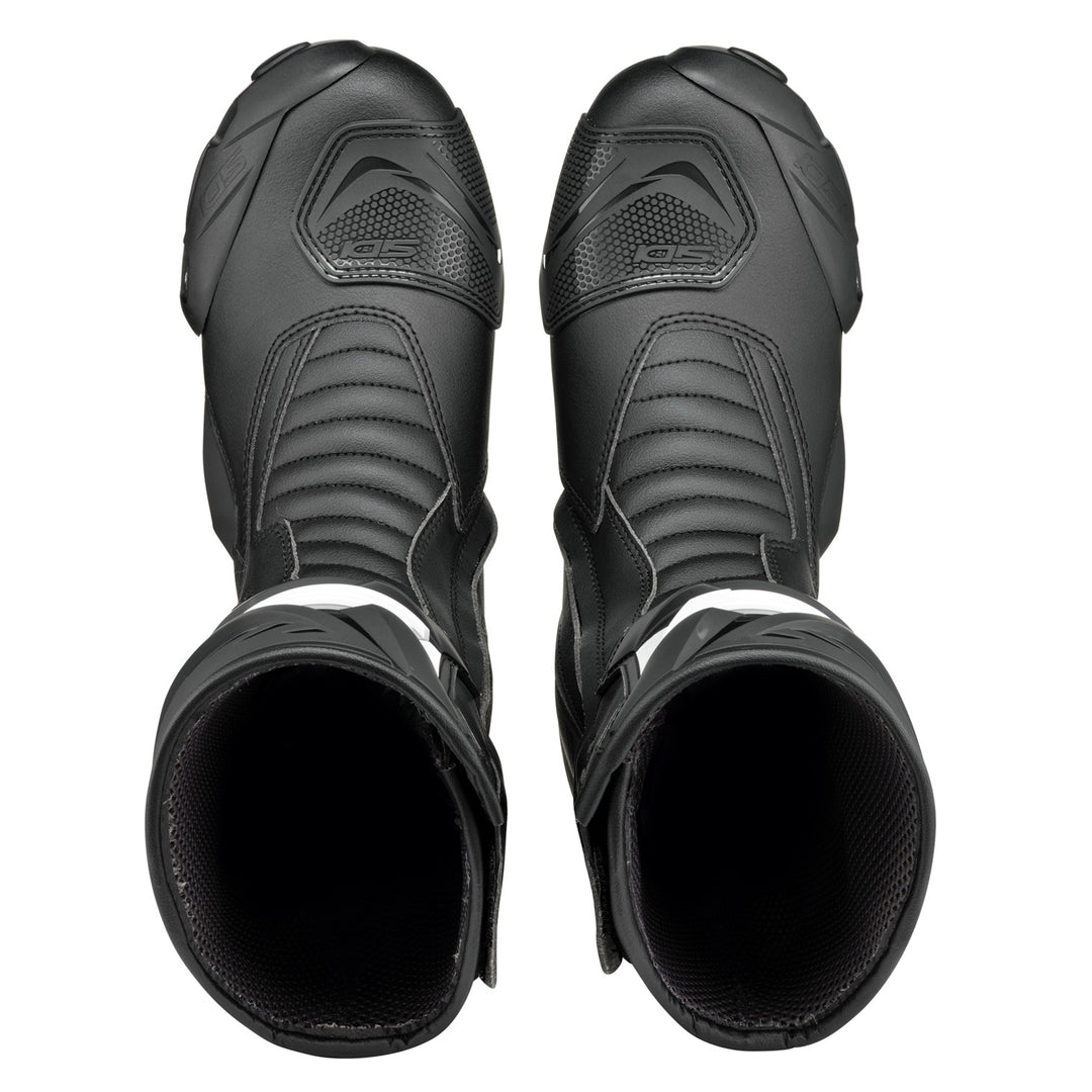 Sidi Performer Boots Black/Black - Top Down View of Pair