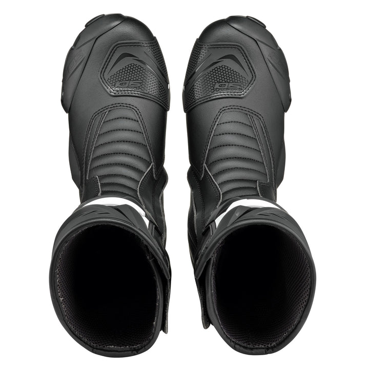 Sidi Performer Boots Black/Black - Top Down View of Pair