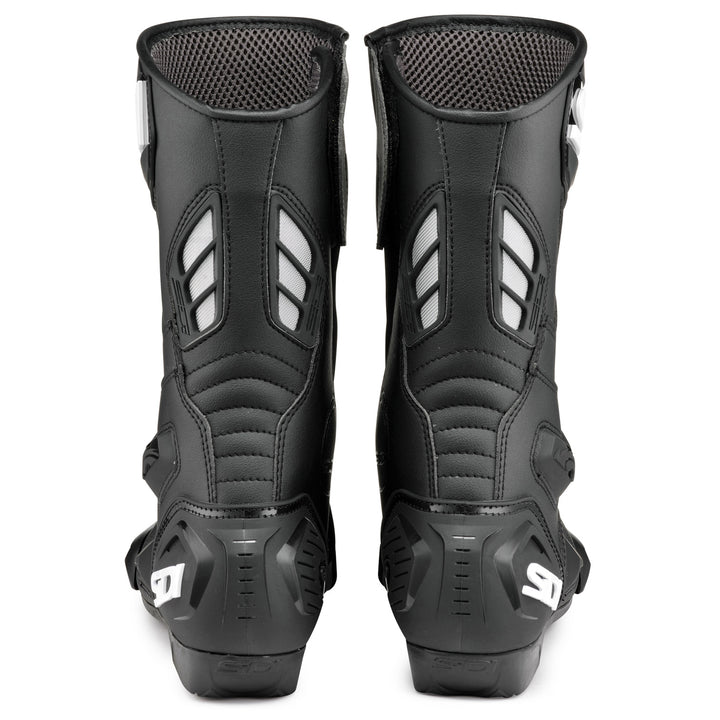 Sidi Performer Boots Black/Black - Rear View of Pair