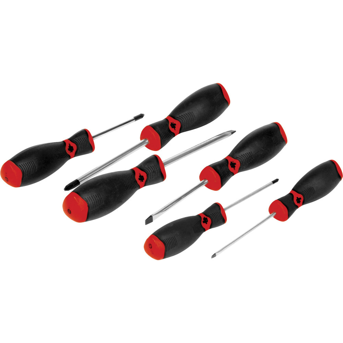 Performance Tool 6 Piece Screwdriver Set - Display View of Set