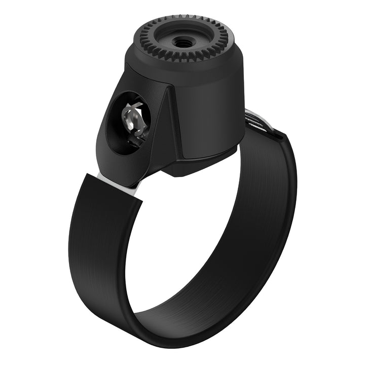 Quad Lock 360 Base - Hose Clamp - Angled Side View