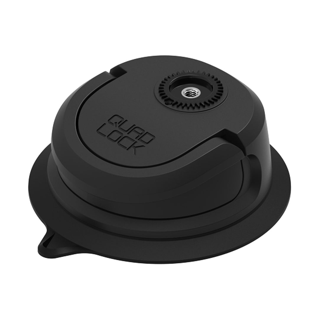 Quad Lock 360 Base - Suction - Angled Side View