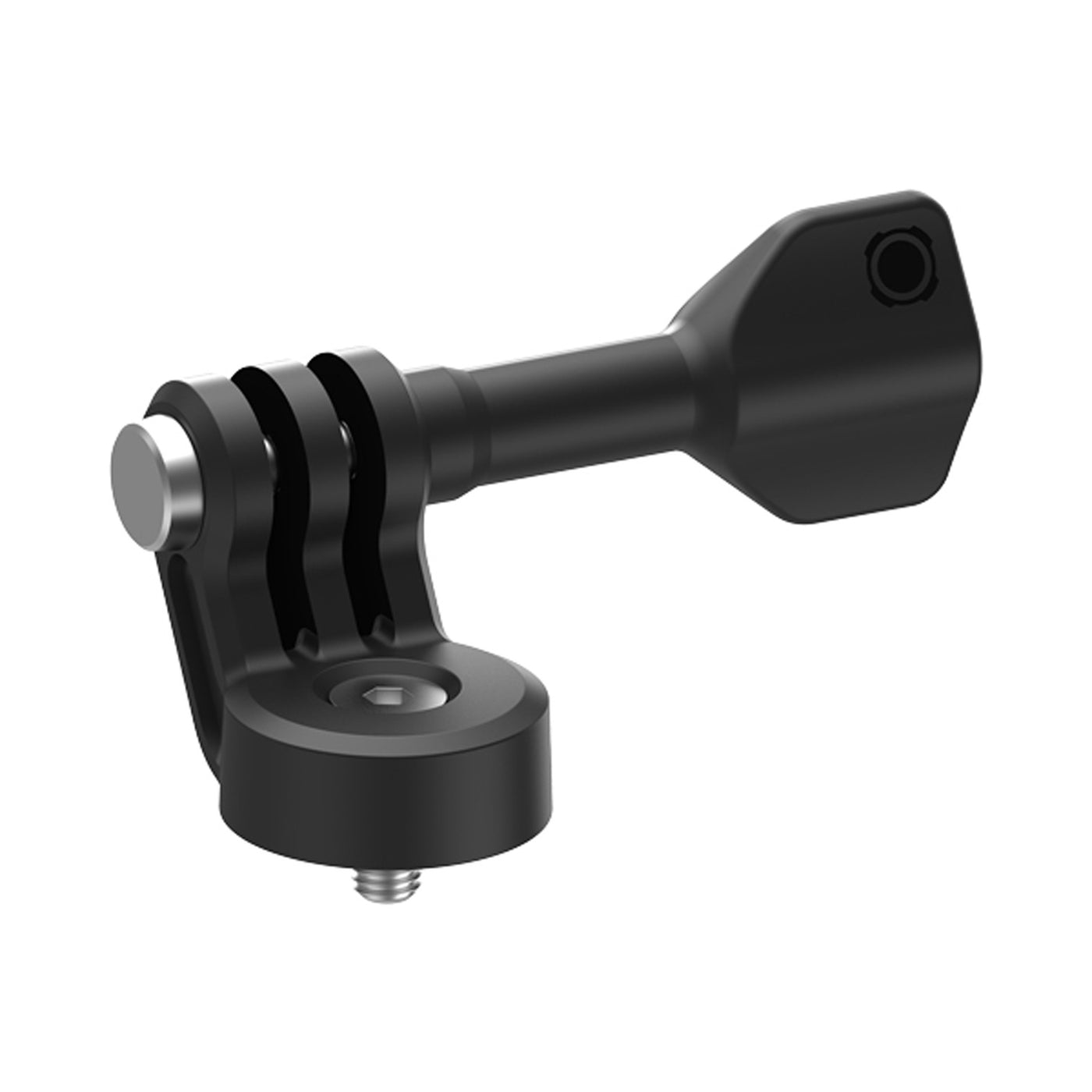 Quad Lock 360 Head - Action Camera Adaptor - Angled Side View