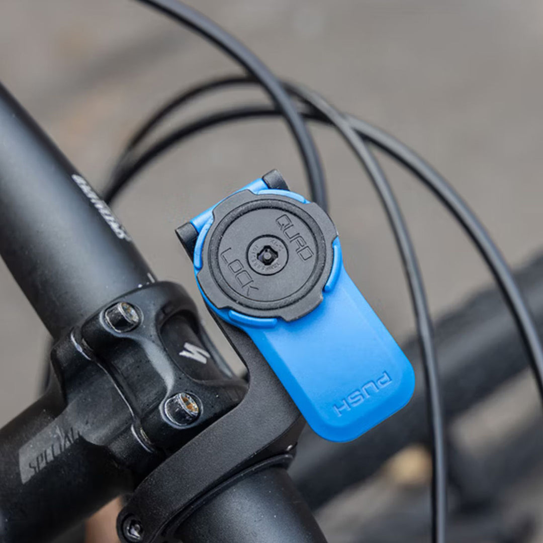 Quad Lock Anti-Theft Screw Kit - Lifestyle Close-Up of Screw inserted into Mount Head