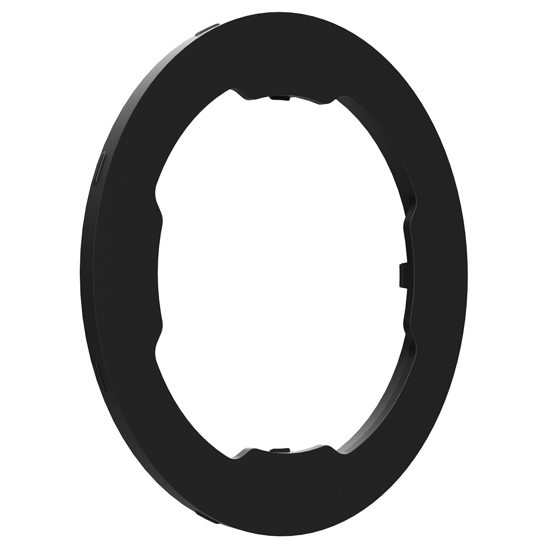Quad Lock MAG Ring Black - Angled Side View
