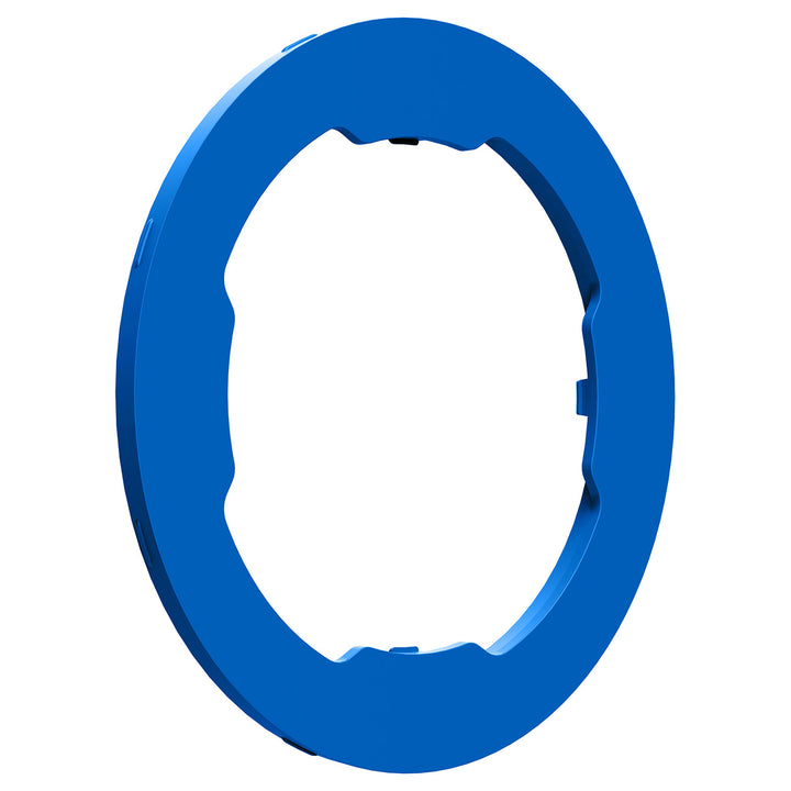 Quad Lock MAG Ring Blue - Angled Side View