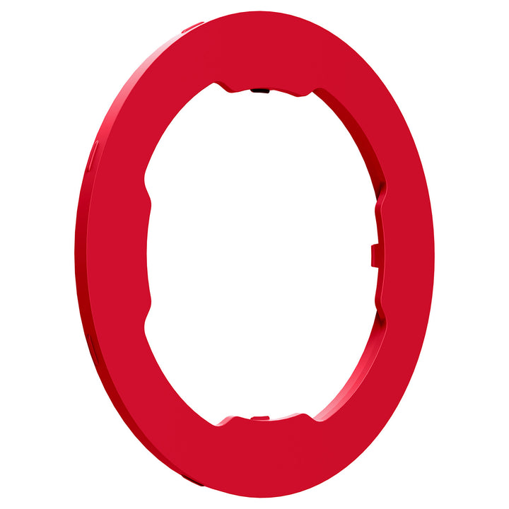Quad Lock MAG Ring Red - Angled Side View