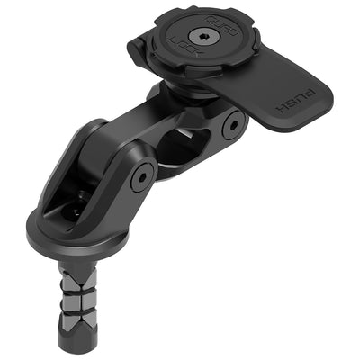 Quad Lock Motorcycle Fork Stem Mount Pro - Angled Side View