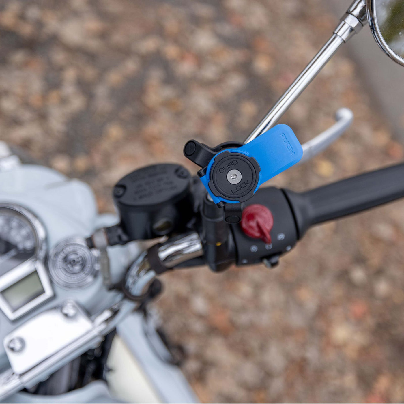 Quad Lock Motorcycle/Scooter Mirror Mount (V2)