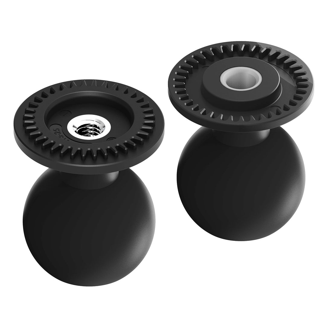 Quad Lock Replacement 360 Dual Pivot Arm Balls - Set of 2 - Angled Side View