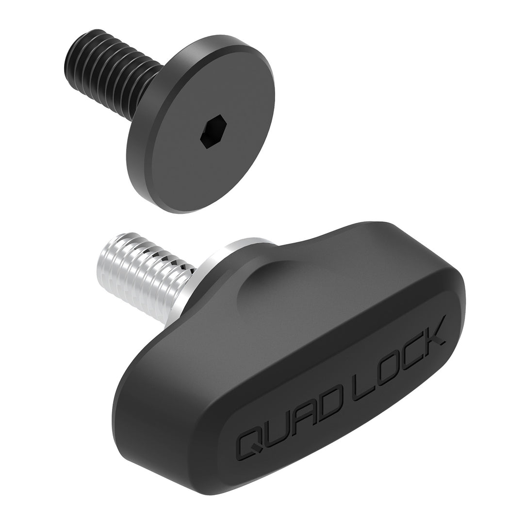 Quad Lock Replacement 360 Dual Pivot Arm Handle/Screw - Angled Side View
