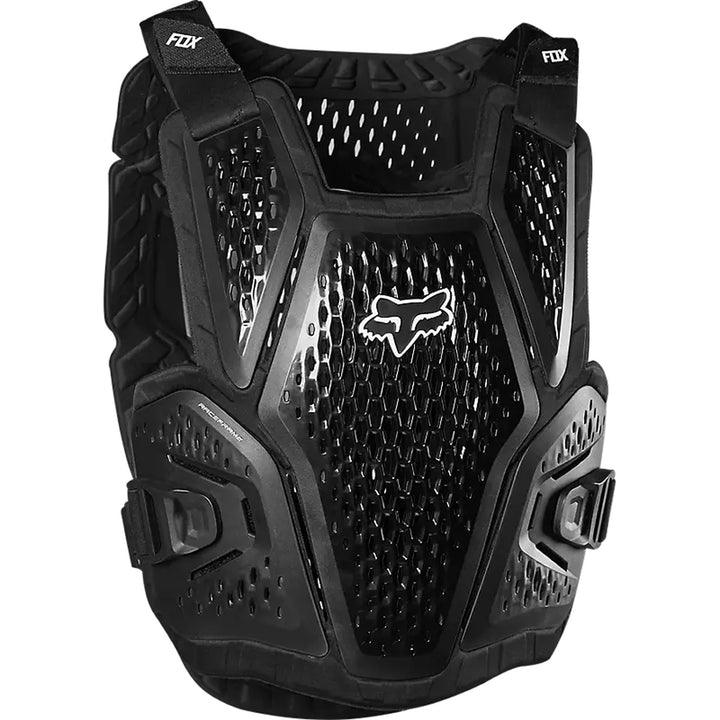 Fox Racing Raceframe Roost Guard Black - Front View
