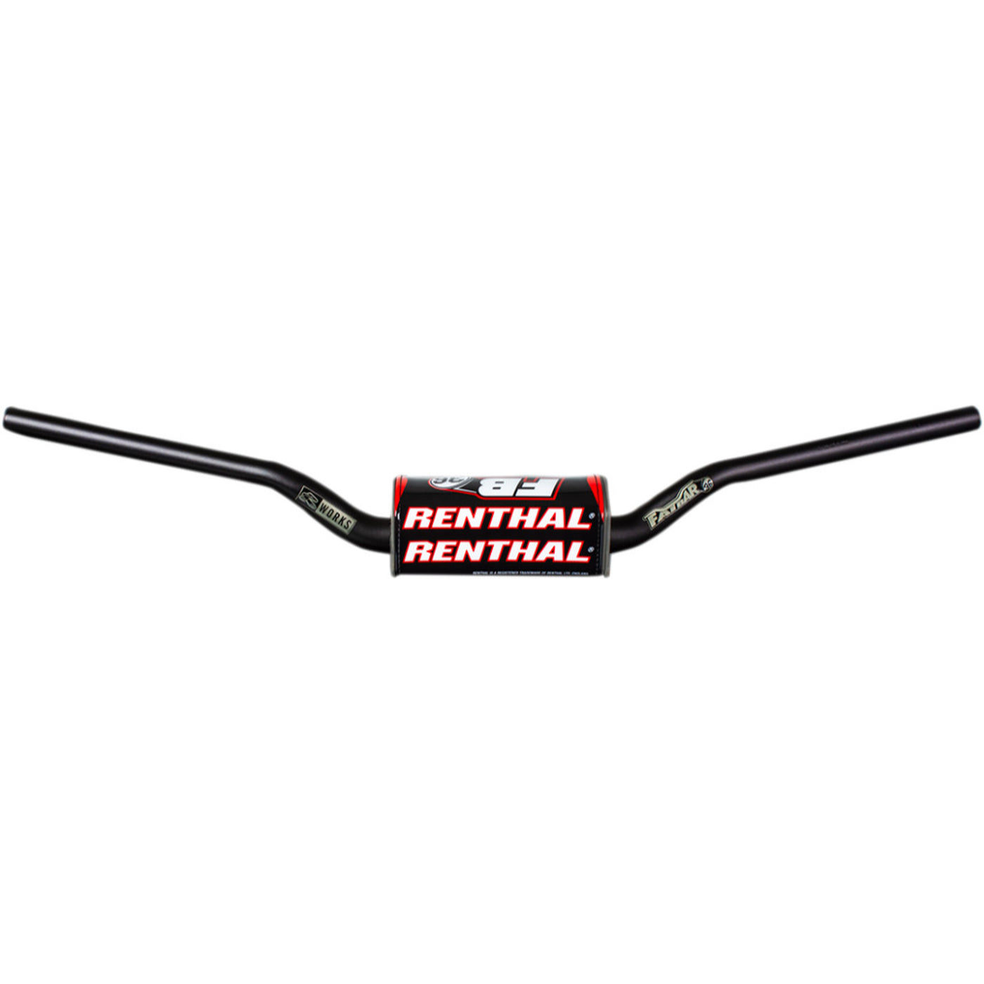 Renthal R-Works Fatbar36 Handlebar - Reed/Windham - Front View