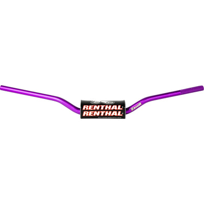 Renthal Fatbar Handlebars - CRF Purple - Front View