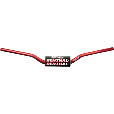 Renthal Fatbar Handlebars - CRF Red - Front View