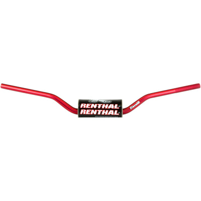 Renthal Fatbar Handlebars - Ricky Johnson/CR High/KTM Enduro Red - Front View