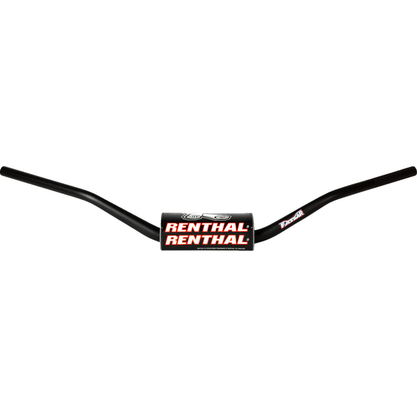 Renthal Fatbar Handlebar - Flat Track 130 - Front View