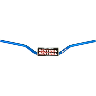 Renthal Fatbar Handlebars - RC/CRF/KX/KXF Blue - Front View