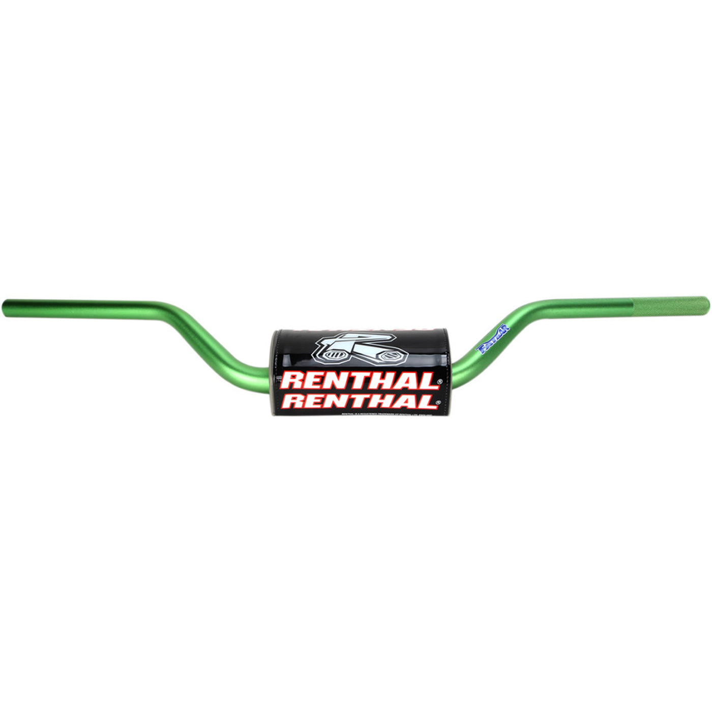 Renthal Fatbar Handlebars - RC High Green - Front View