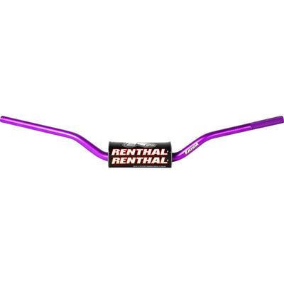 Renthal Fatbar Handlebars - RC/CRF/KX/KXF Purple - Front View