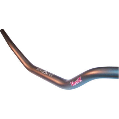 Renthal Fatbar Handlebars - Reed/Windham Tanium - Angled Front View without Center Pad