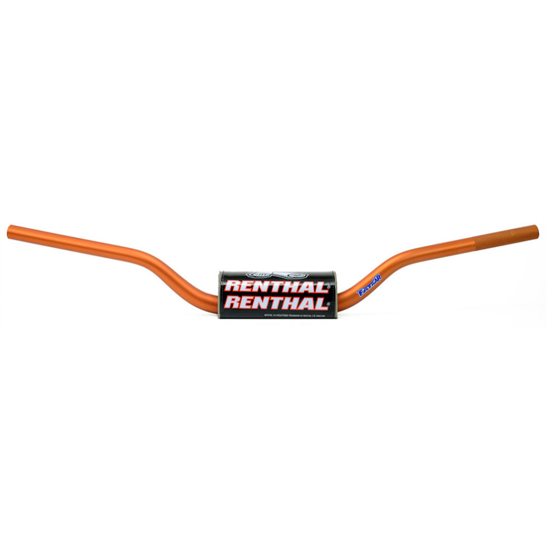 Renthal Fatbar Handlebars - SX85/TC85 Orange - Front View