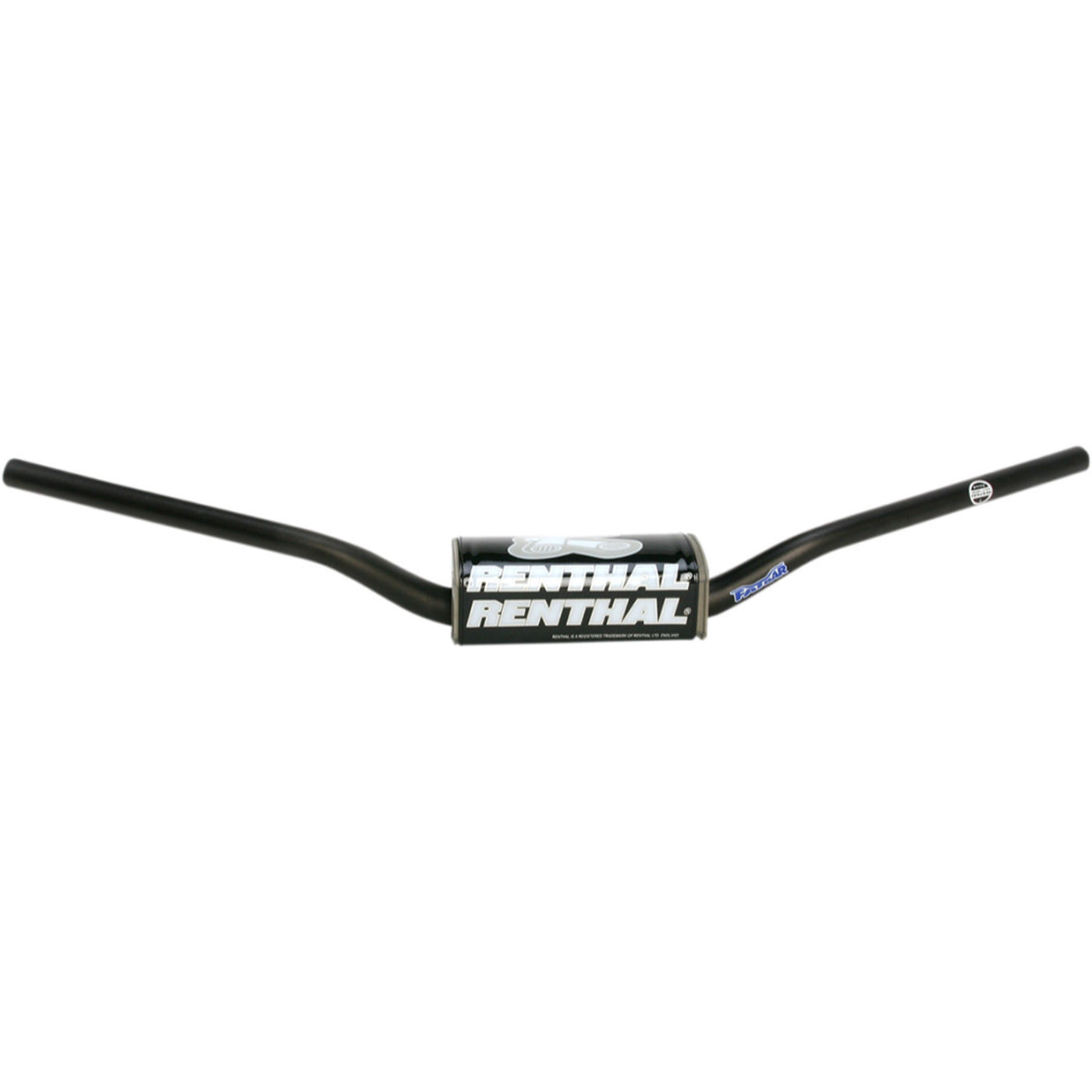 Renthal Fatbar Handlebars - Villopoto/Stewart Black - Front View