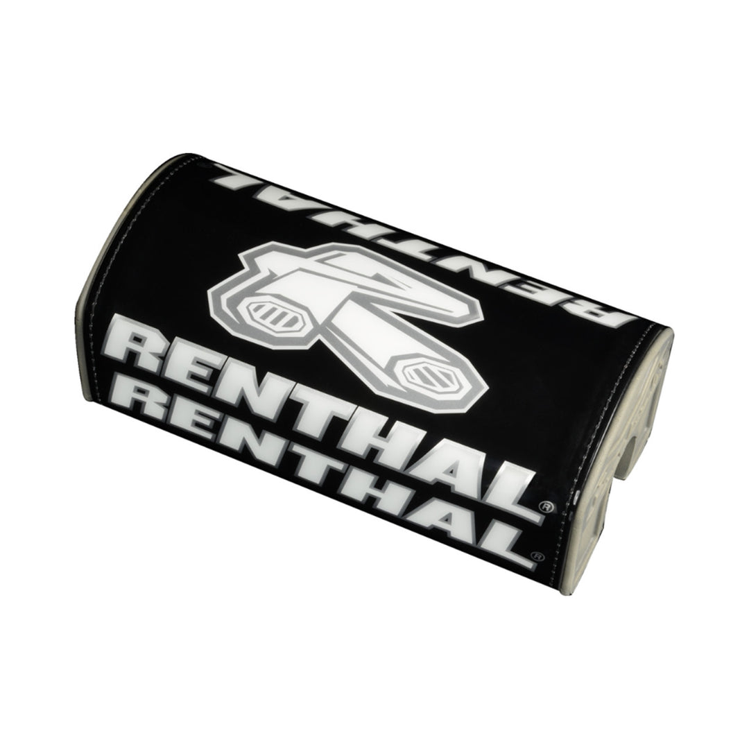 Renthal Fatbar Pads Black - Angled Top View