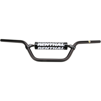 Renthal 7/8" Handlebars - 110cc Playbike Black - Front View