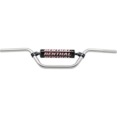 Renthal 7/8" Handlebars - 110cc Playbike Silver - Front View